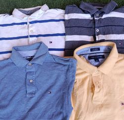 Tommy Hilfiger collared t-shirt 11Pcs (2650)