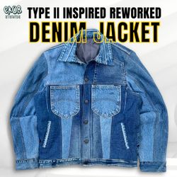 Upcycled Vintage Type II Denim Jacket