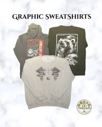 Mixed Graphic Sweatshirts (E49)