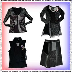 Ajustes de Temporada Espeluznante - tops, faldas y..