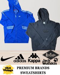 NIKE ADIDAS SWEATSHIRTS