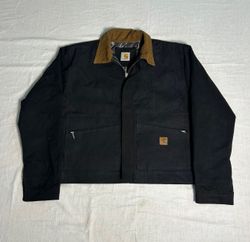 Upcycled Carhartt Boxy Crop Jacket WR_0001