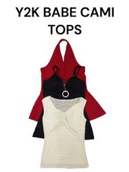 Y2K Babe Cami Tops