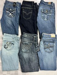 Jeans évasés brodés R170 Ladies Y2k