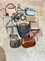 Luxury designer handbags