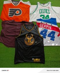 NFL, NHL, NBA, MLB, Jersey (50) pcs