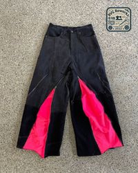 Upcycled Multi Zipper Pants
