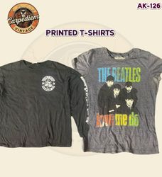 Bedruckte T-Shirts Ak-126