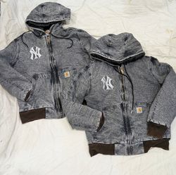 Jaquetas estilo Rework com lavagem ácida Carhartt ..