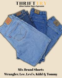 Multiples Branded Denim Shorts