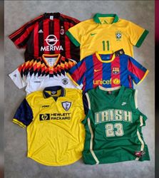 Maglia da calcio vintage autentica