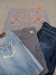 #171 Men Oversized Baggy Shorts