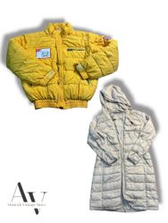 Liquidation stock mixed brand puffer jackets