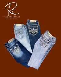RT 1239 Rock Revival Mix Jeans