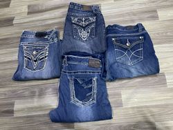 Liquadation stock flared jeans