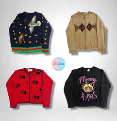 Vintage Novelty Strickwaren Kollektion (E)