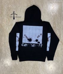 Carhartt rework style printed hoodies