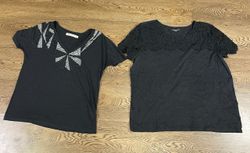 Berühmte schwarze T-Shirts