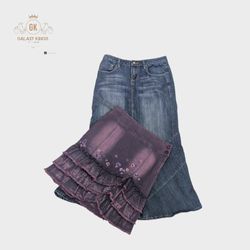 Y2K 90s Denim Skirts