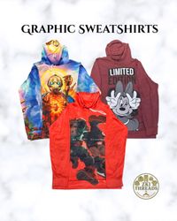 Graphic Sweatshirts (E55)