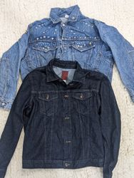 Veste en denim et style jean sans marque