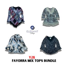 Y2K Fayorra Mix Tops Bundle - EV01167