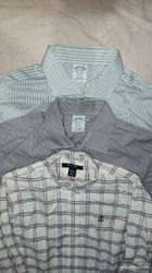 #01 Camisas de algodão Brooks Brothers
