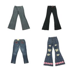 Unique Revival Y2k Bell Bottoms: Premium Bundle