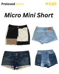 Micro mini short levi’s 501 mix Bundle – ( Wcv : 1..