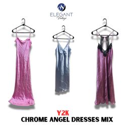 Y2K Chrome Angel Dress Mix - EV01176