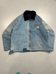 Upcycled Carhartt Denimjacke