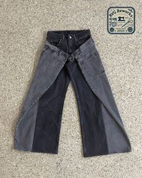 Upcycled Double Wrapped Pants