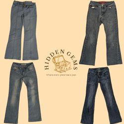 Y2k jeans bootcut (HG-056)