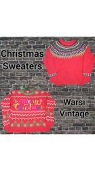 Festive Vintage Christmas Sweaters | Cozy Knit Mix