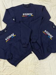 Stüssy Rework style sweatshirts