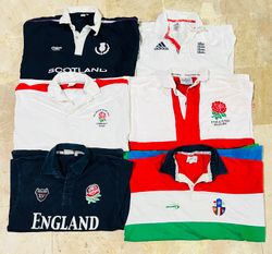 Mix vintage club rugby shirts bundle 76