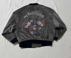Embroidery velvet jacket