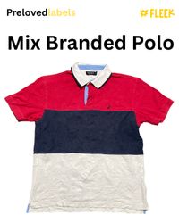 Mix Branded Polo T Shirt (1080)
