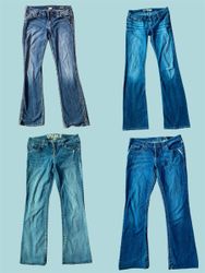 Y2K Low Rise Bootcut Jeans Bundle (TS-1282)