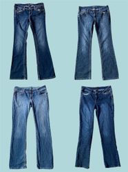 Vintage 2000er Flare Denim Jeans (TS-1283)
