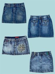 Y2K Denim Minirock Bundle (TS-1289)