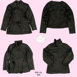 Y2K Classic Leather Jacket – Timeless Rebel Vibe (..