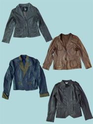 Y2K Leather Jacket Collection: Grunge & Glamour (T..