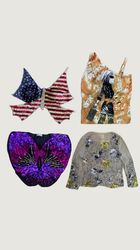 Y2k Mix blouse/cami bundle  (M-mix1)