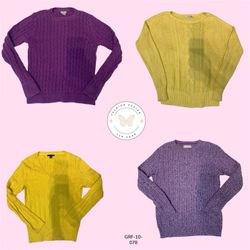 Vintage Cable Knit Sweater – Timeless Preppy Winte..