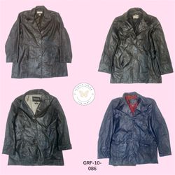 Leather Moto Jacket – Classic Retro Edge (GRF-10-0..