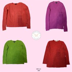 Retro  Cable Knit Sweater – Soft, Warm & Stylish L..