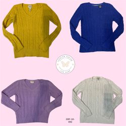 Chunky Cable Knit Sweater – Classic Y2K Vintage Ae..