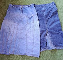 Gonna lunga in denim 10Pcs (2686)