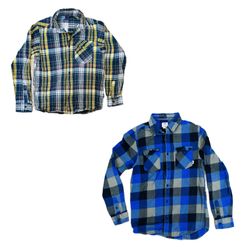 Branded flannel shirts